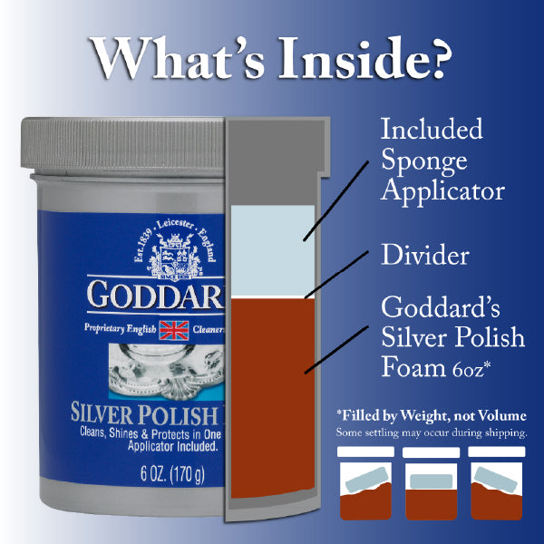 Silver Polish Foam 6oz