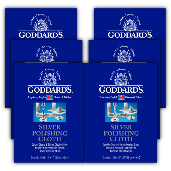 Silver Polishing Cloth (6-Pack)