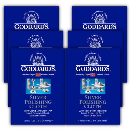 Silver Polishing Cloth (6-Pack)